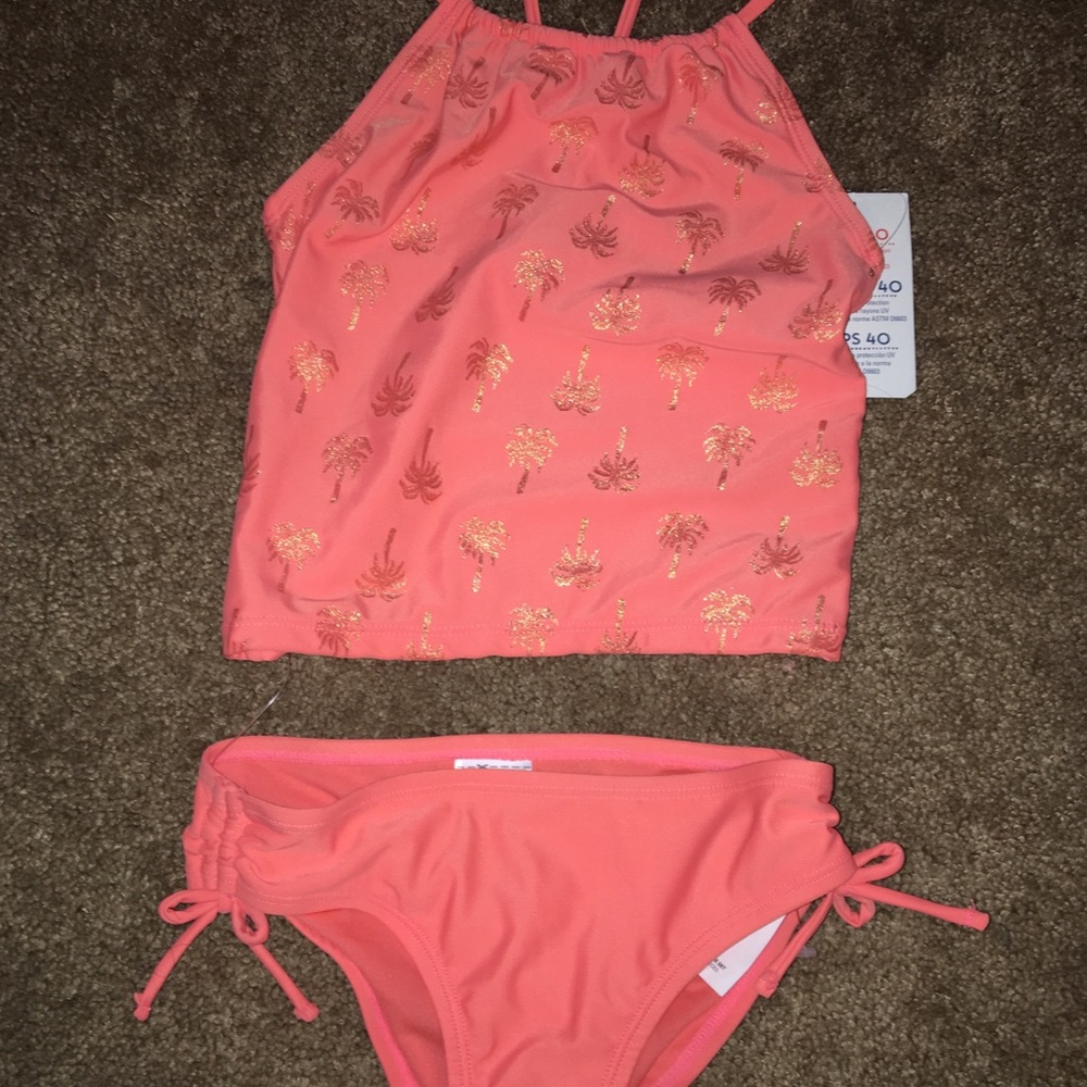 Ruched side-tie swimsuit